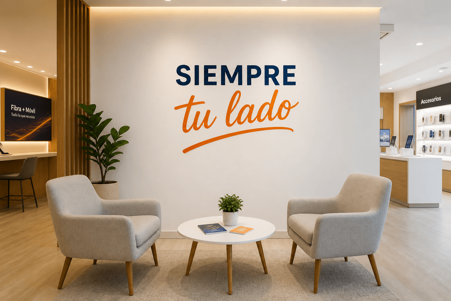 Zona de atención de la tienda H3 Link